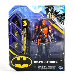 DC Comics Batman 2023 Deathstroke (Version 2) 4-inch Action Figure by Spin Maste